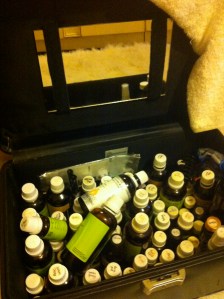My lovely case of oils