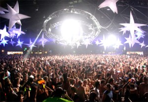 dance floor at Sydney Mardi Gras 2007 