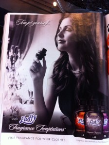 Scented washing liquid