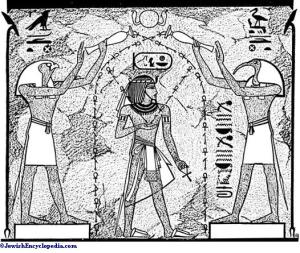 Anointing with sacred oils in the time of the Pharoahs pic via www.jewishencyclopedia.com 