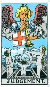 Judgement - XX in the Rider-Waite deck