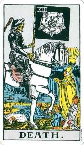 Death - XIII in from the Rider-Waite deck