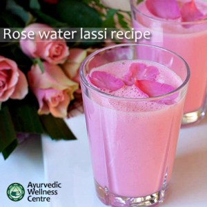 Rosewater lassi - pic via ayurvedicwellnesscentre.com.au