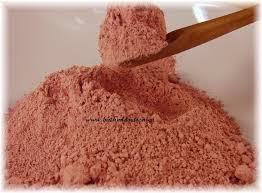 Pink clay - pic via qrbiz.com