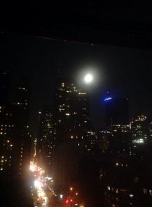 My friend Frank took this is NYC the other night - Aquarius supermoon