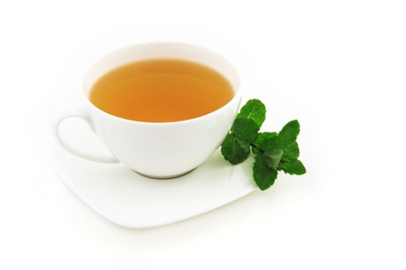 A cup of peppermint tea could do the trick as well