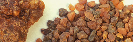 the resin of myrrh