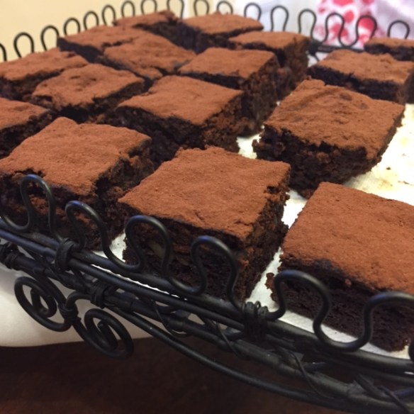 Kitchen Green GF chocolate brownies